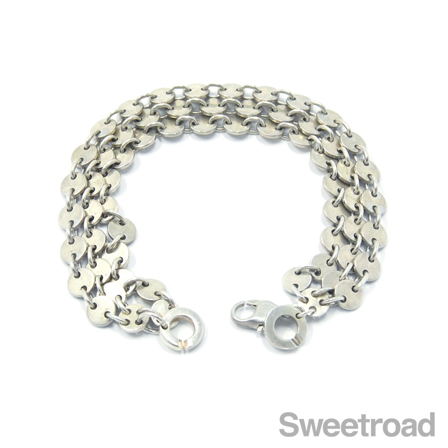 エルメス コンフェッティ 3連ラウンドリンクブレスレット | スイート