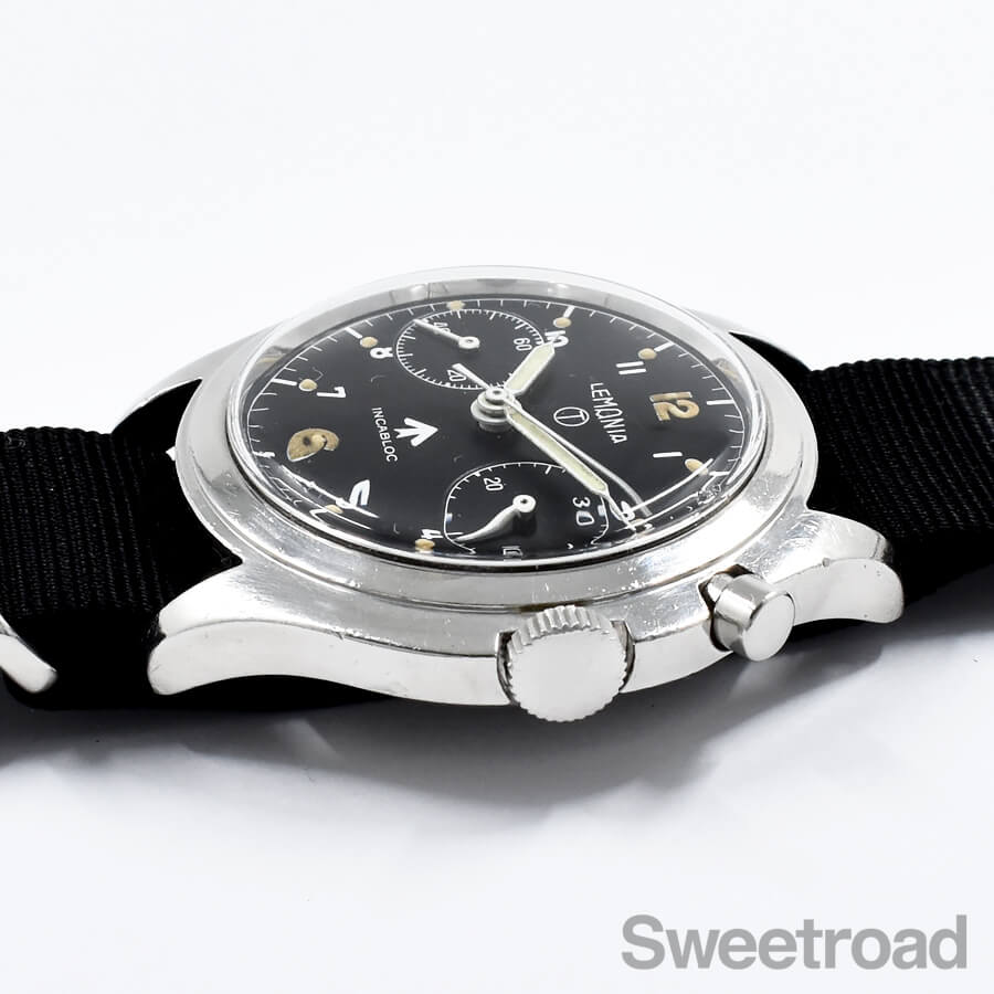 レマニア イギリス空軍 ワンプッシュクロノ 6BB 924-3306 1967年納入品
