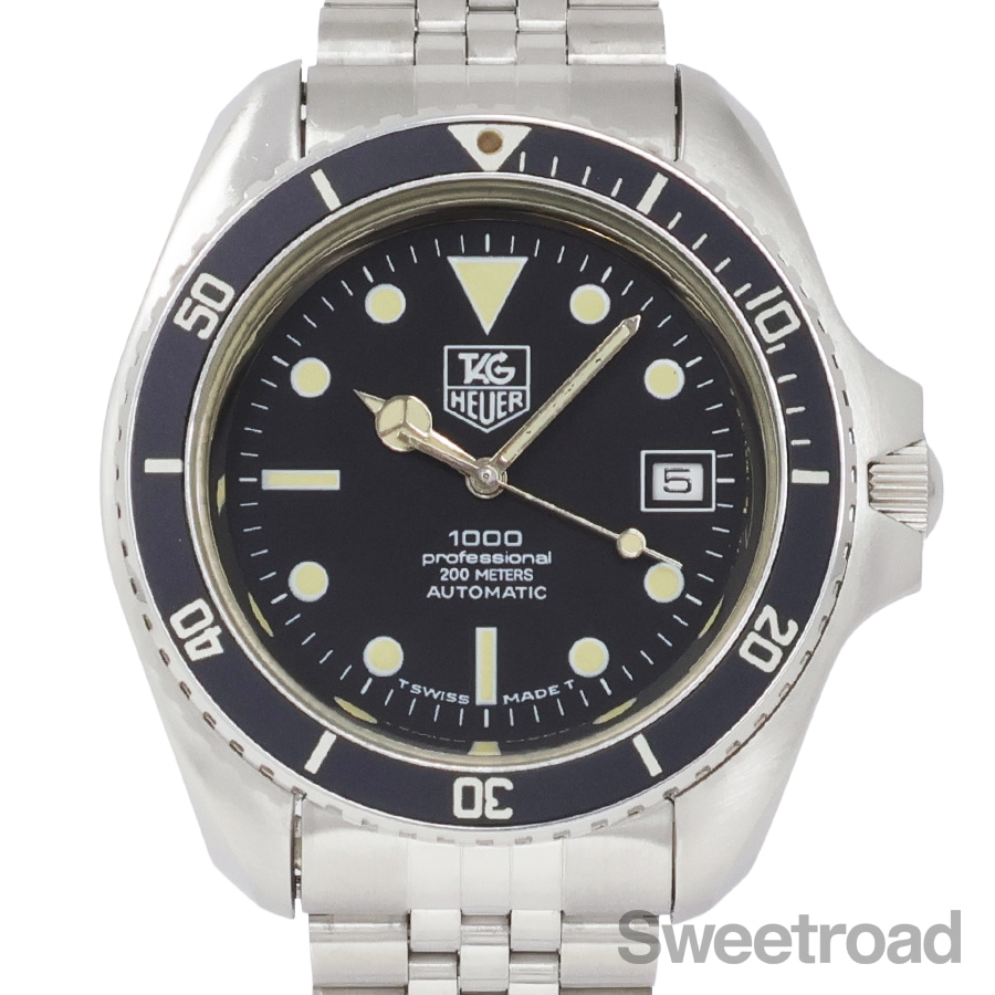 ホイヤー プロフェッショナル200mダイバー Ref.844/3 1980年代