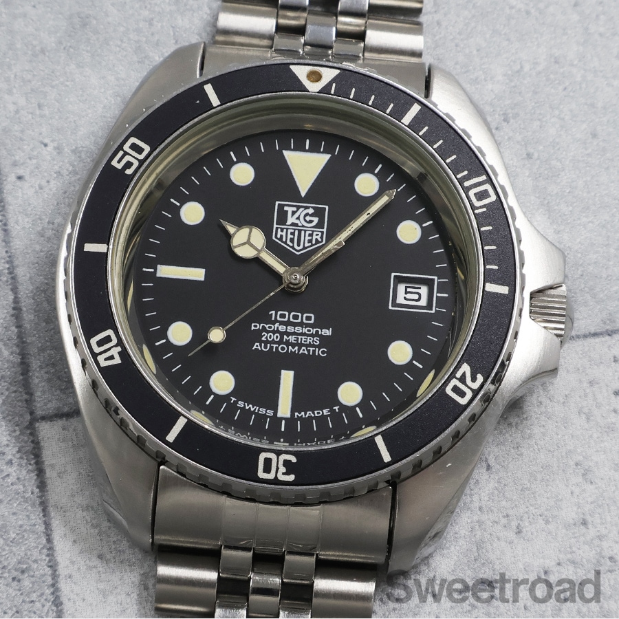 ホイヤー プロフェッショナル200mダイバー Ref.844/3 1980年代