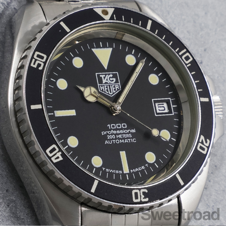 ホイヤー プロフェッショナル200mダイバー Ref.844/3 1980年代