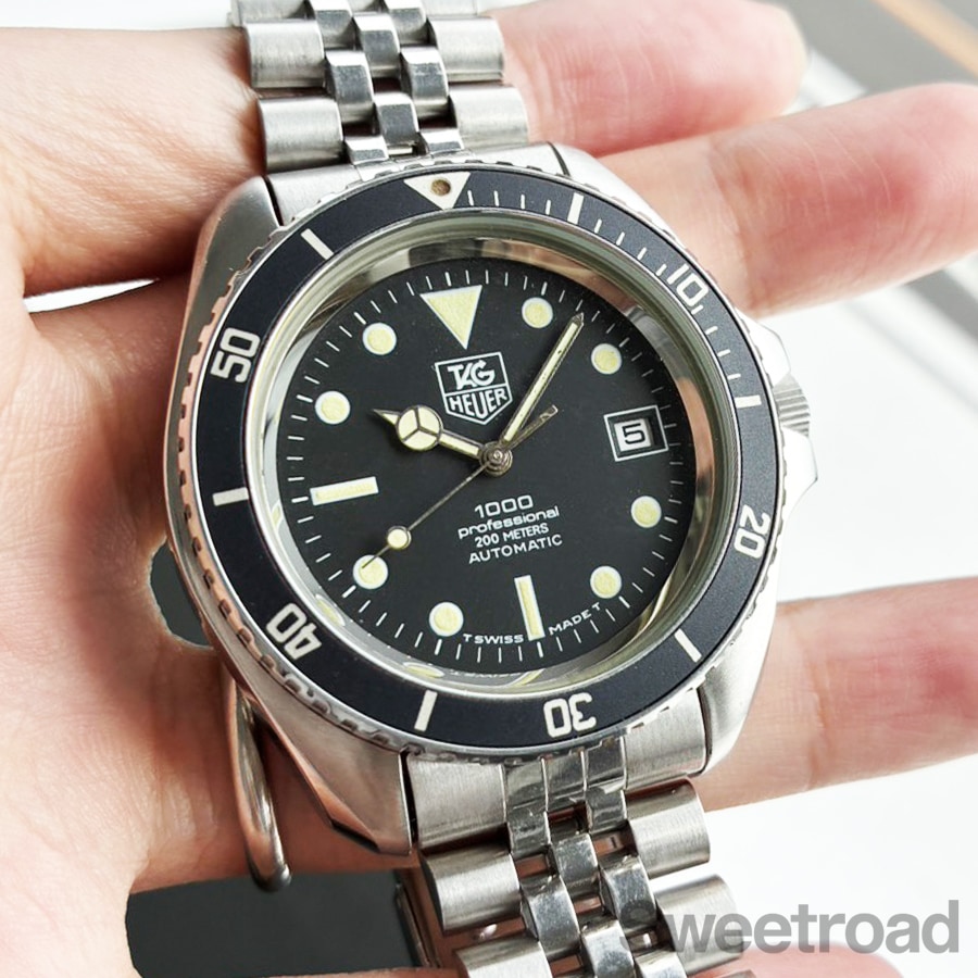 ホイヤー プロフェッショナル200mダイバー Ref.844/3 1980年代