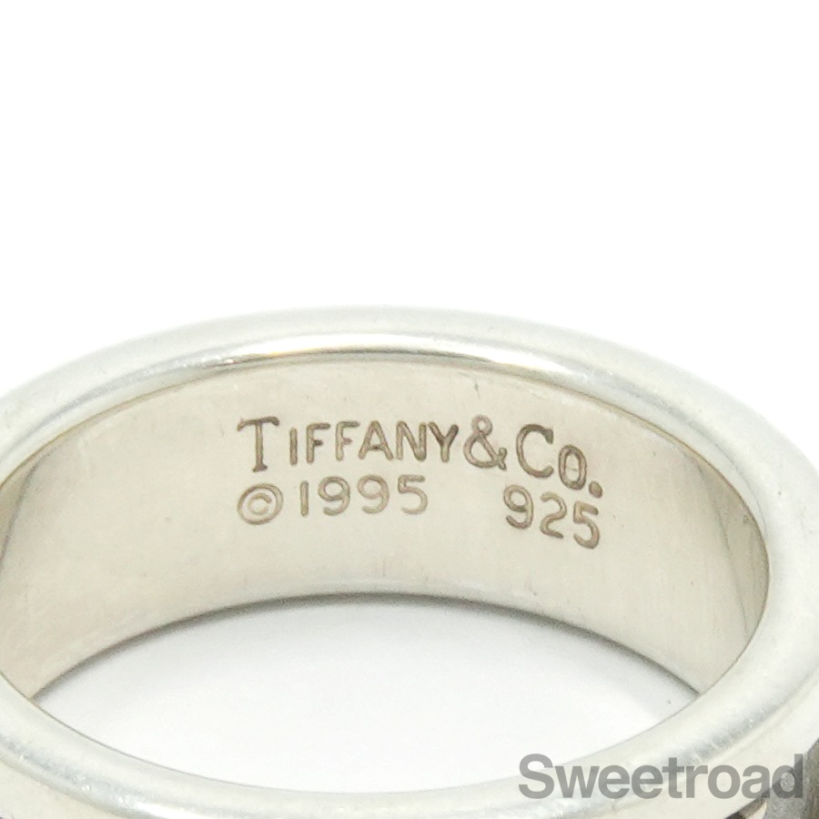 Tiffany オールドティファニー アトラス リング 7号　ヴィンテージ イタリア製1995年TIFFANY&CO.ヴィンテージティファニースターリング