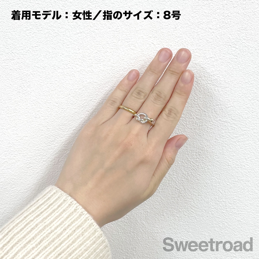 ティファニー フックアンドアイ ラブノットリング 9号 | スイート