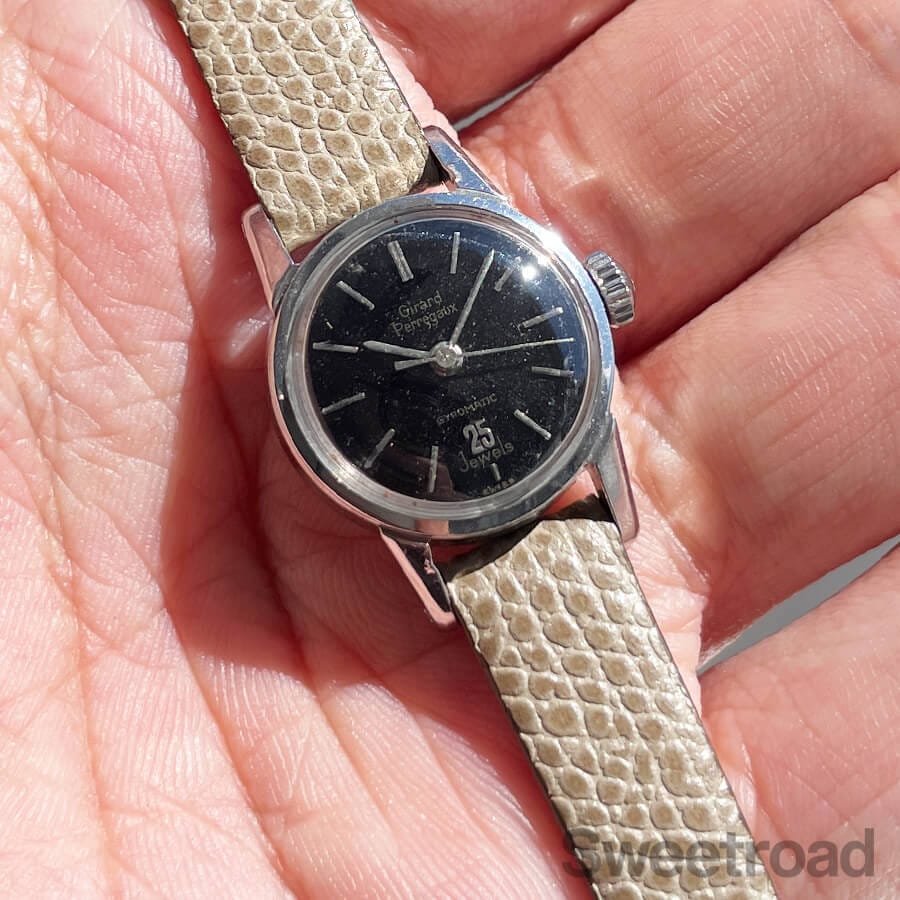 貴重】ジラールペルゴ/ジャイロマティック/10KGF/自動巻き/メンズ
