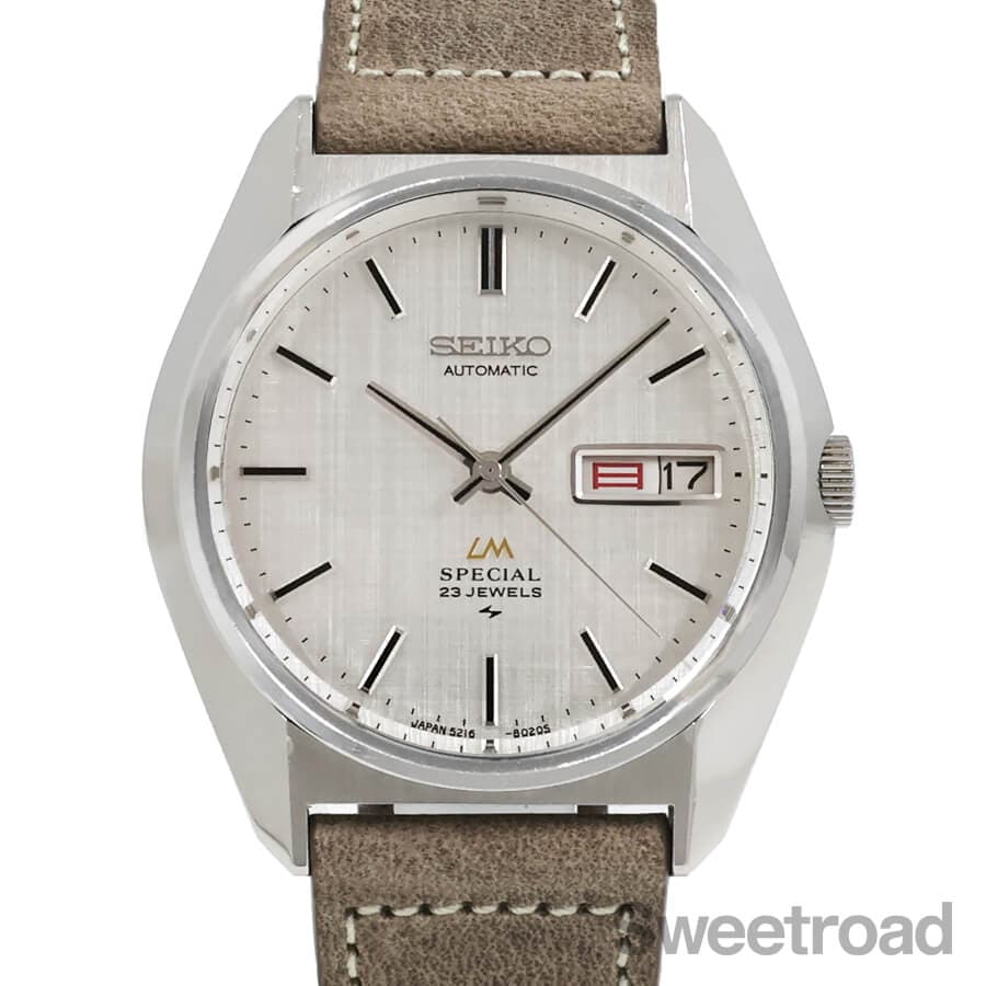SEIKO 自動巻き 時計 ステンレス　5216-8020 000000001605.jpg