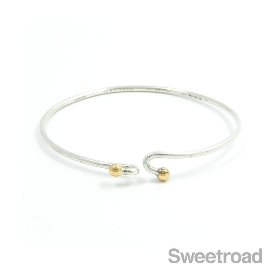 Tiffany フックアンドアイ ティファニー フックアンドアイ ダブルアイバングル | スイートロード