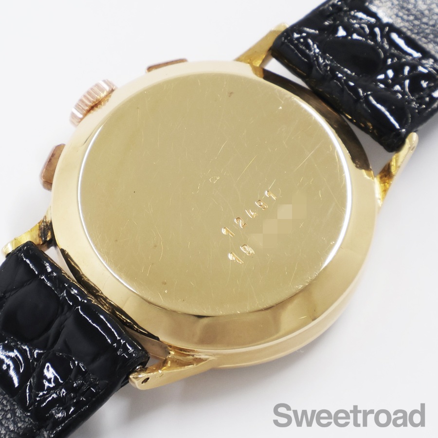 商談中 ユニバーサル ジュネーブ コンパックス 18K Ref.12491 1957-59