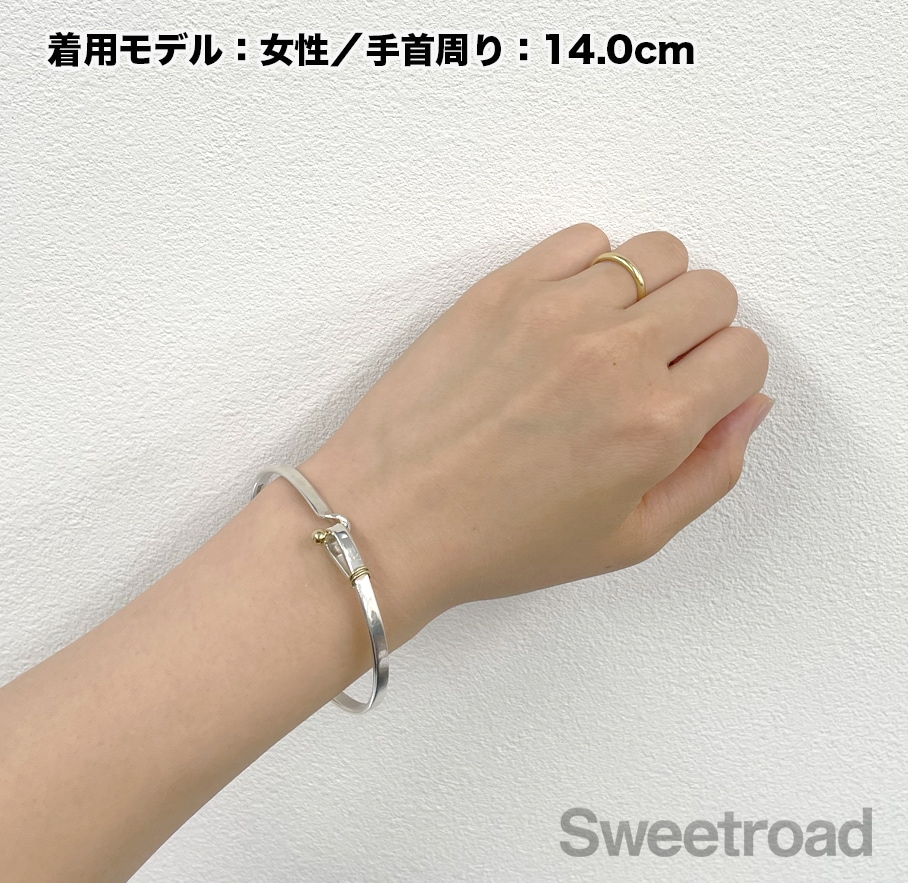 ル*フ様 Tiffany&Co. フックアンドアイ 18kgoldシルバー925 ティファニー フックアンドアイバングル | スイートロード-Sweetroad