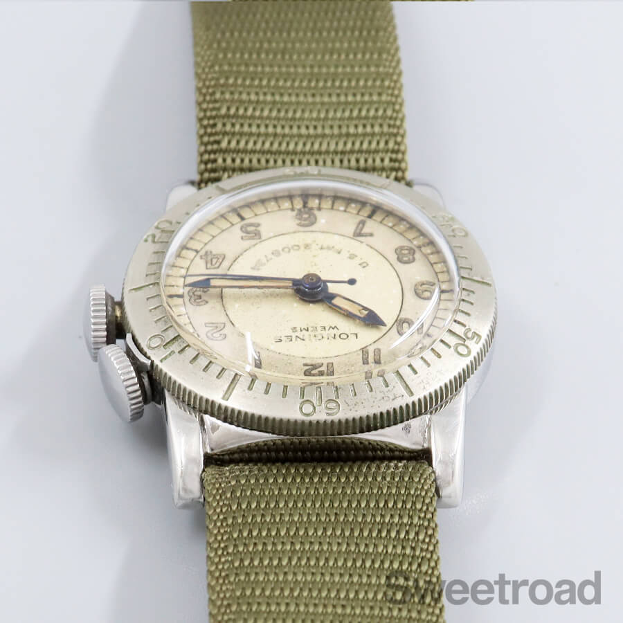 ロンジン ウィームス U.S.PAT.2008734 Cal.10L 1940年代 w-31824