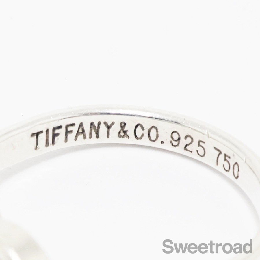 Tiffany & Co. フックアンドアイフラットワイヤーリング 9号 ティファニー フックアンドアイフラットワイヤーリング 9号