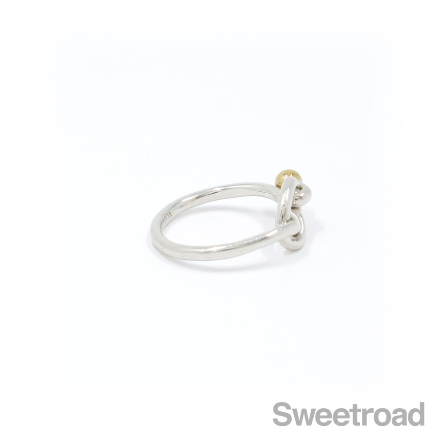 ティファニー フックアンドアイ ラブノットリング 12号 | スイート