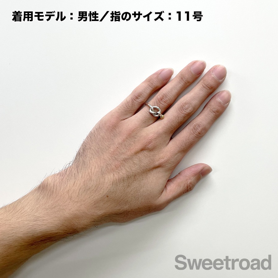 ティファニー フックアンドアイ ラブノットリング 12号 | スイート