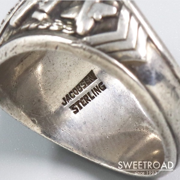 ⊞ドイツ軍＊空軍＊銀製＊約１６号＊リング（実物） pwatch2014_10061094