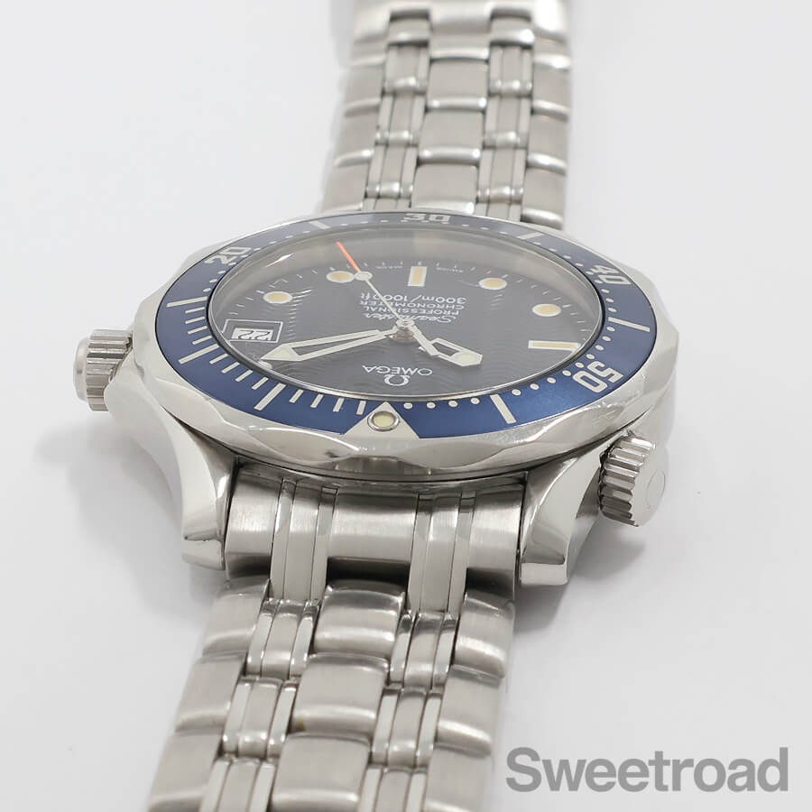 オメガ　シーマスター　300　純正ステンレスベルト 2551.80 OMEGA オメガ シーマスター300 2551.80 自動巻き ステンレス