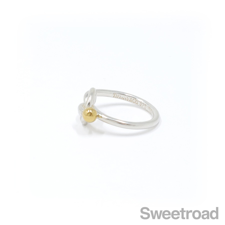 ティファニー フックアンドアイ ラブノットリング 10号 | スイート