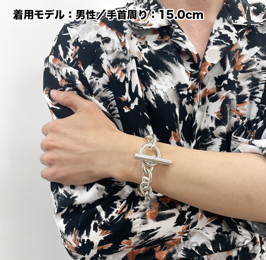 エルメス シェーヌダンクルチェーンブレスレット TGMサイズ | スイート