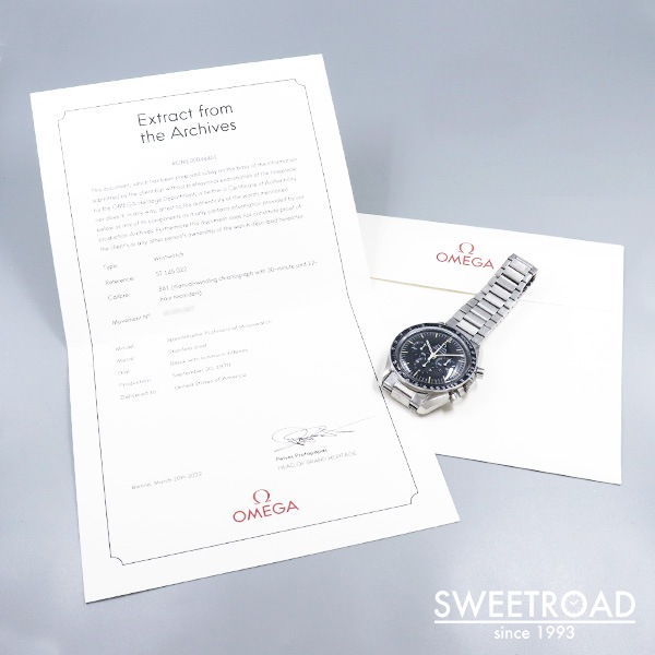 オメガ スピードマスター・プロフェッショナル 5thモデル Ref