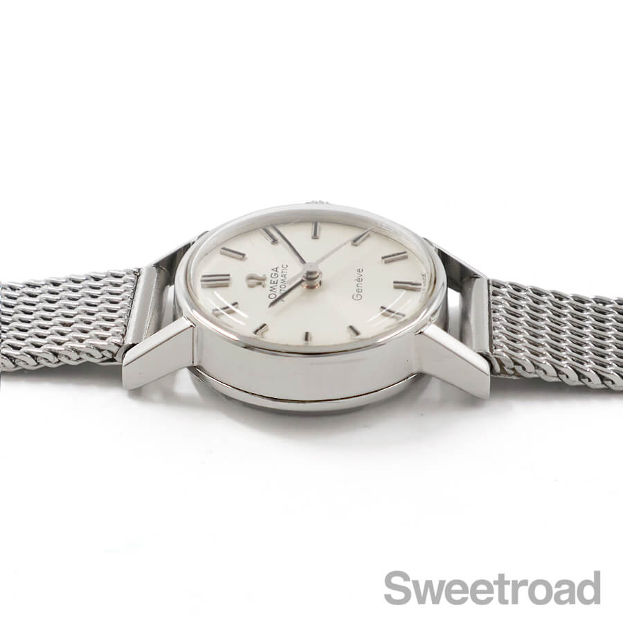 スイスジュネーブクロス OMEGA Geneve 手巻き 時計 オメガ/ジュネーヴ/クロスラインゴールド