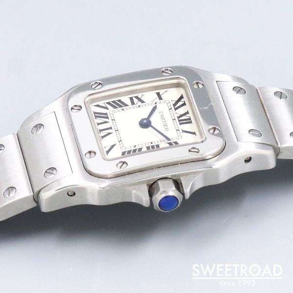 カルティエ Cartier サントスガルベ 1565 SM レディース 腕時計 ステンレス クオーツ Cartier サントスガルベ SM 1565 レディース 腕時計 ステンレス