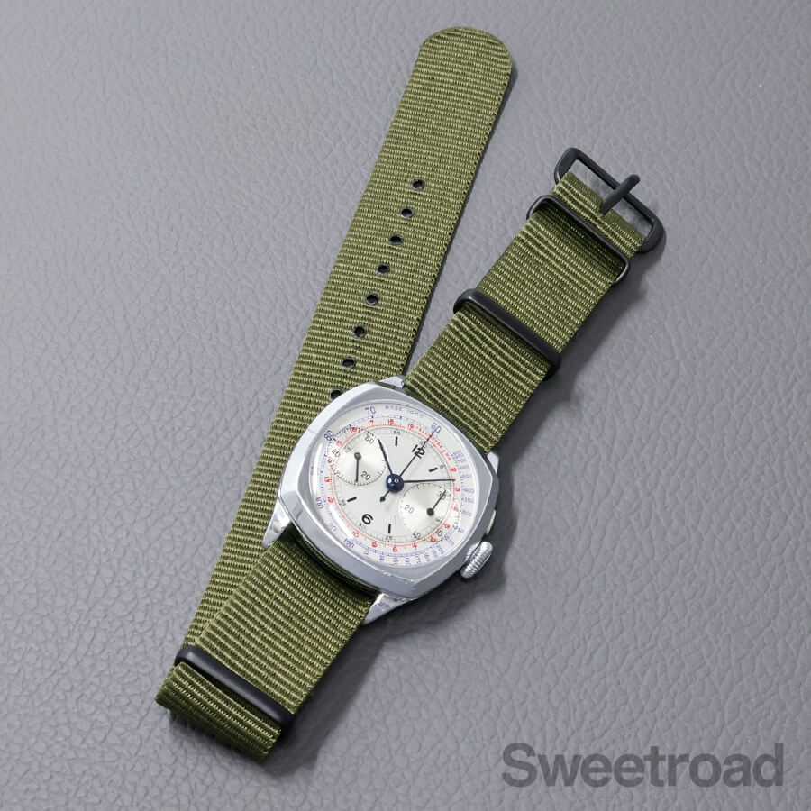 レマニア ワンプッシュクロノグラフ Cal.13CH 1940年代 w-32367