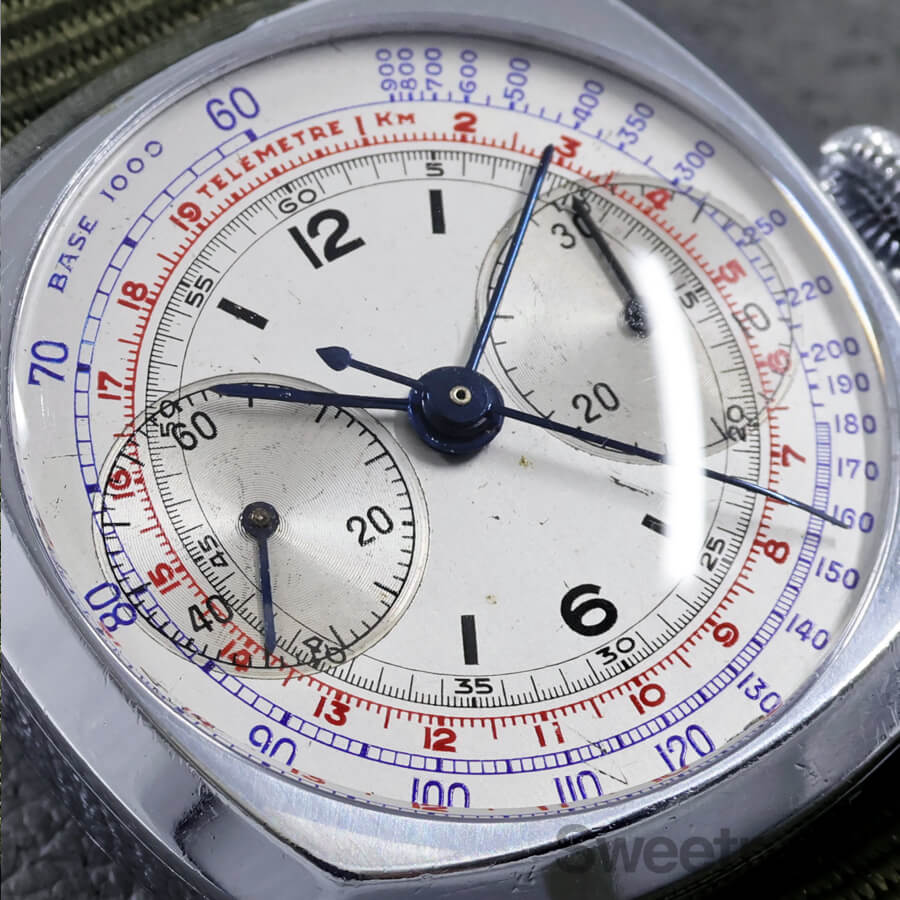 ヴィンテージ クロノメーター マイティ 腕時計 mo1838 | JAEGER LECOULTRE - mens | CARESE [ケアーズ