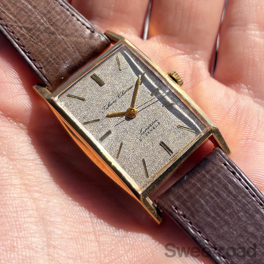 タカノ TAKANO　シャトー　城文字盤　幻　純正リューズ、ベルト、尾錠 タカノ TAKANO シャトー 城文字盤 幻 純正リューズ、ベルト、尾錠