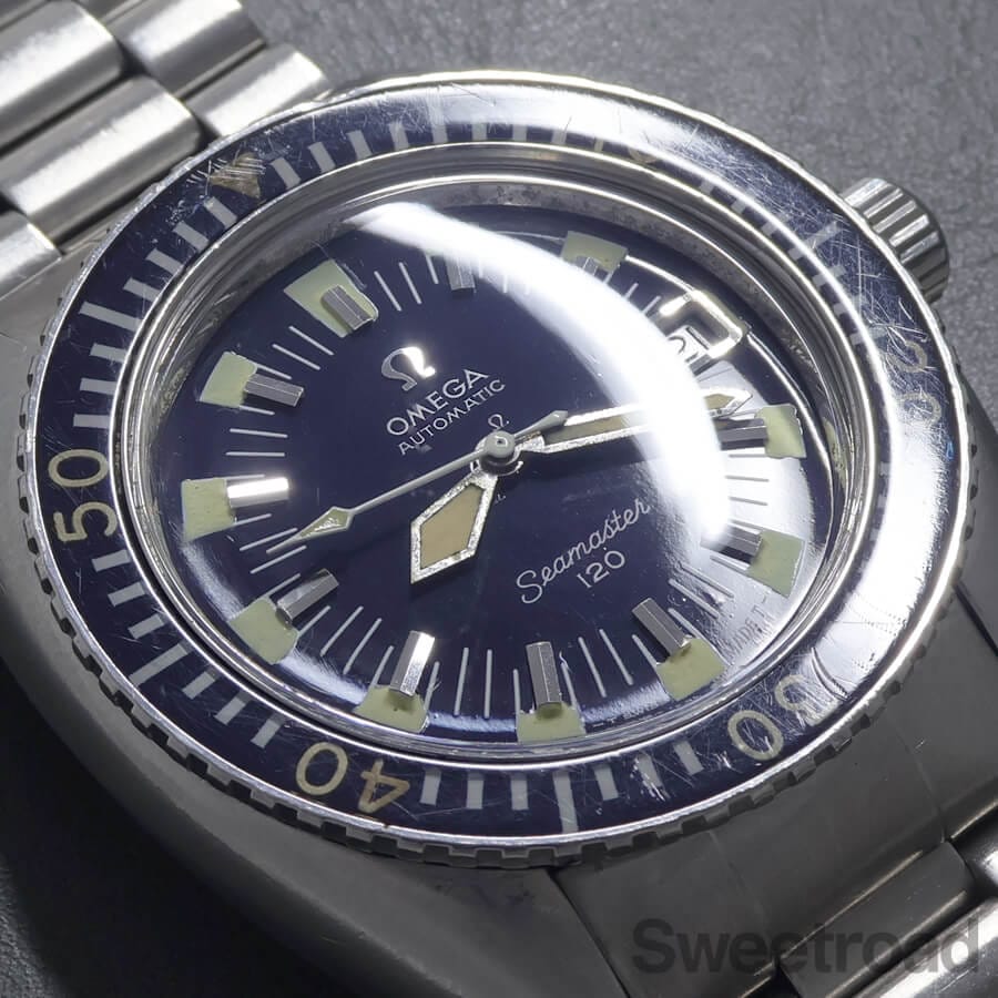 オメガ シーマスター120 ディープブルー Ref.166.073 1969年製