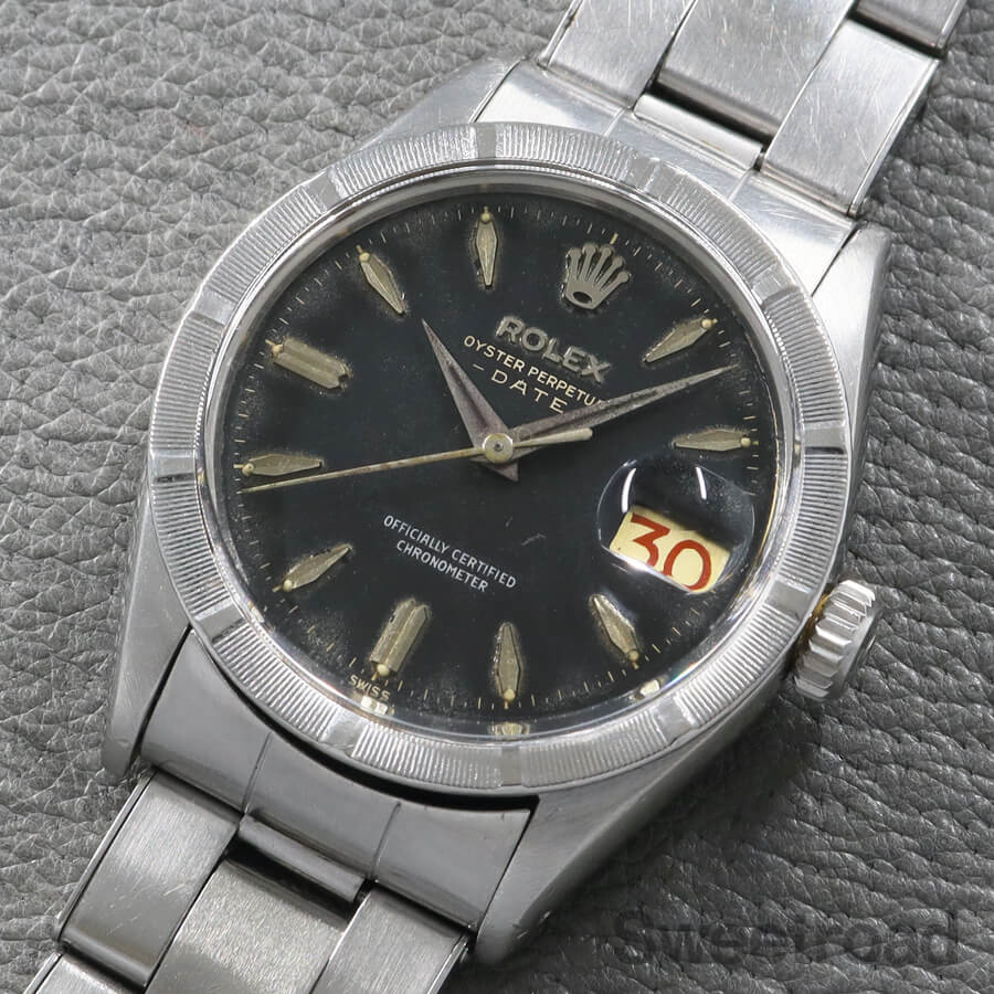 い*ん様 最終値下！ 1958年6535 ロレックス オイスターミラートロピカル 1958年6535 ロレックス オイスターミラー ブラック トロピカル