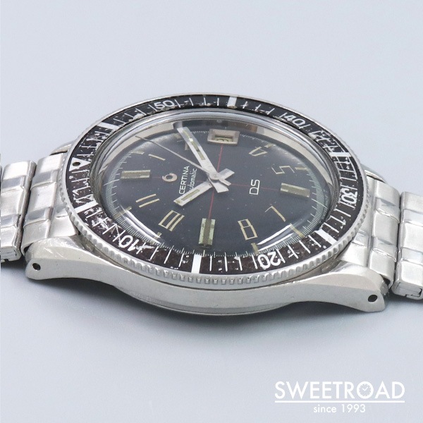 CERTINA DS サーチナ　クオーツ腕時計 Certina DS 100 Meters Sapphire Quartz Titanium Double Tone