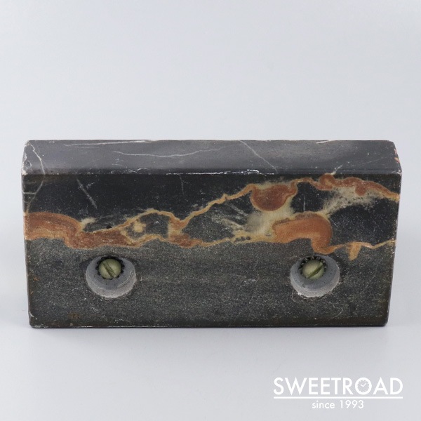 パークシャーマン ヴィンテージデスクカレンダー 天然石台座 1960年代