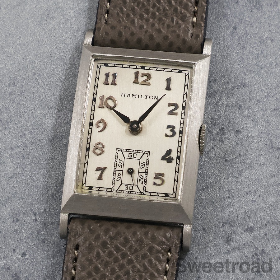 ハミルトン プラチナ レクタンギュラー Cal.982 1940年代 | スイート