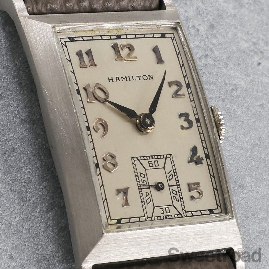 ハミルトン プラチナ レクタンギュラー Cal.982 1940年代 | スイート
