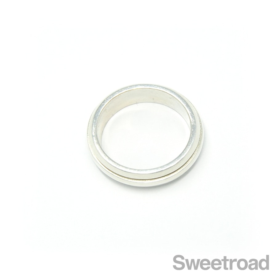 ティファニー グルーブドダブルラインリング 16号 | スイートロード