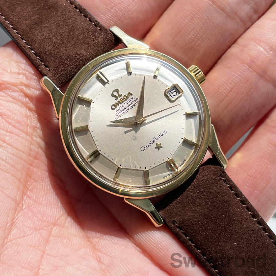 OMEGA 168.005コンステレーション 12角 オメガ コンステレーション 12角 168.005 純正尾錠 箱・カタログ付き