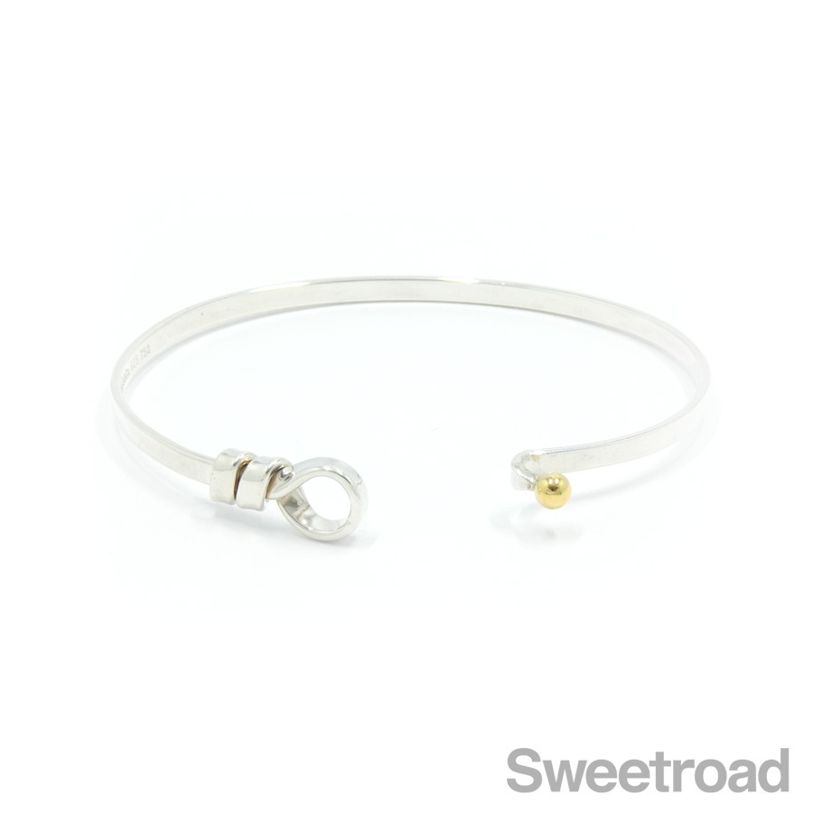 Tiffany フックアンドアイ ティファニー フックアンドアイ ダブルアイバングル | スイートロード