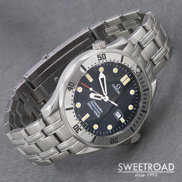 【美品・稼働品】オメガ OMEGA シーマスター 300 デイト 2582.80 OMEGA オメガ 2582.80 シーマスター300 デイト クォーツ