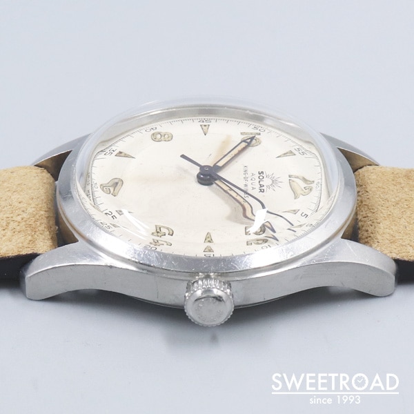 超人気ブティック チューダー w-28101 1940年代 Ref.4463 ソーラーアクア 時計