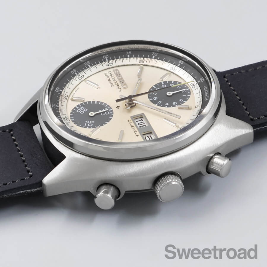 SEIKO クロノグラフ　1971年製 JA-1520| セイコー クラウン ワンプッシュクロノグラフ 5719