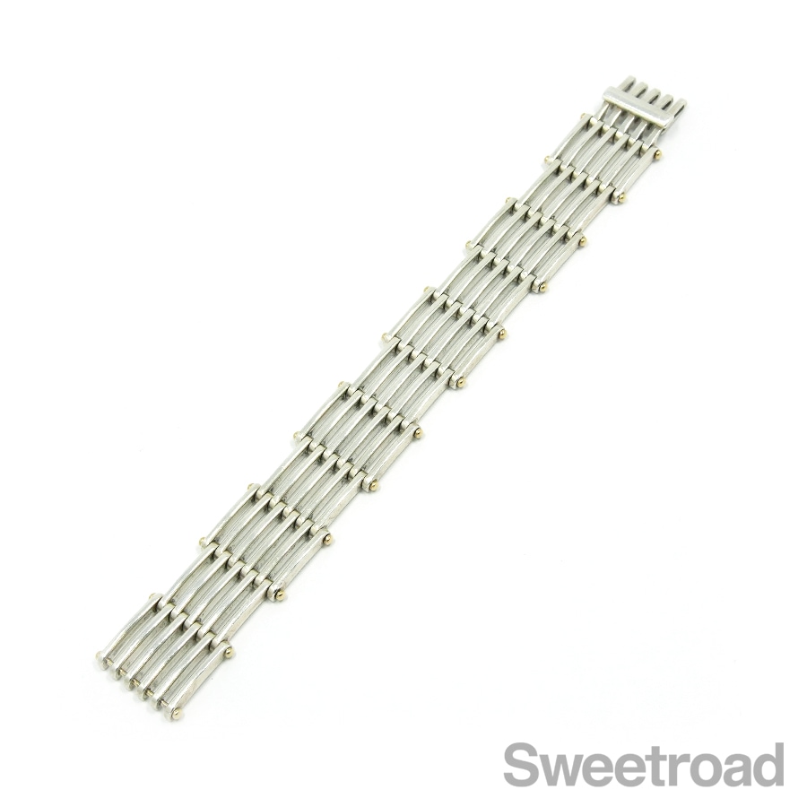 ティファニー ゲートリンクブレスレット ワイド | スイートロード