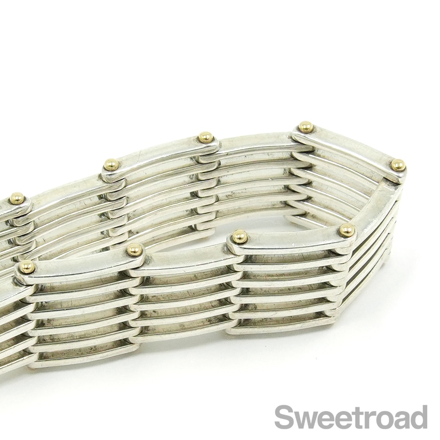 ティファニー ゲートリンクブレスレット ワイド | スイートロード