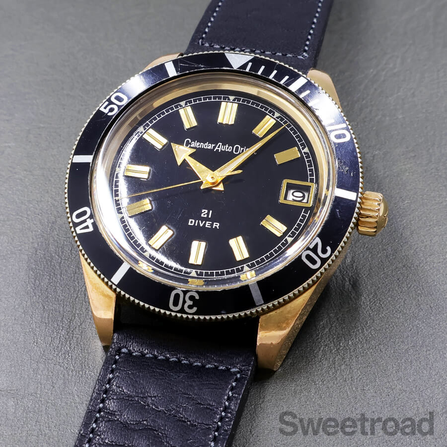 カレンダーオートオリエント 21ダイバー Ref.T-29763A 1960年代