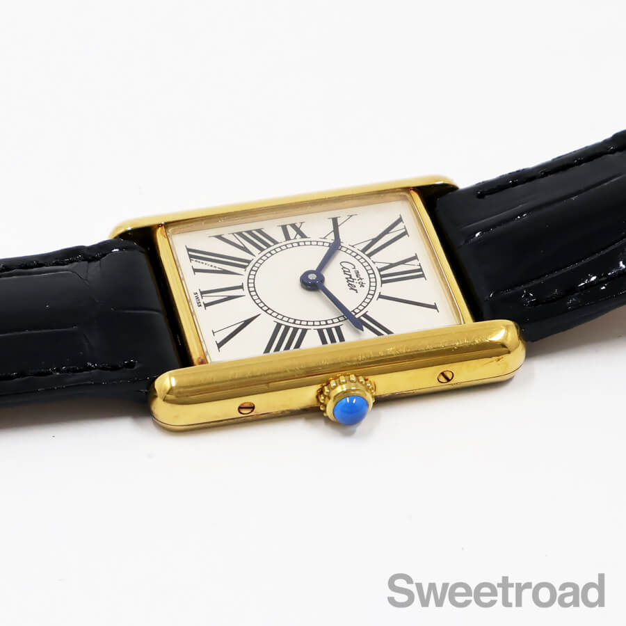 美品 カルティエ マストタンク オパラン KEKO カルティエ マスト タンク オパラン SM Ref.W1005554 1990年代 デプロ