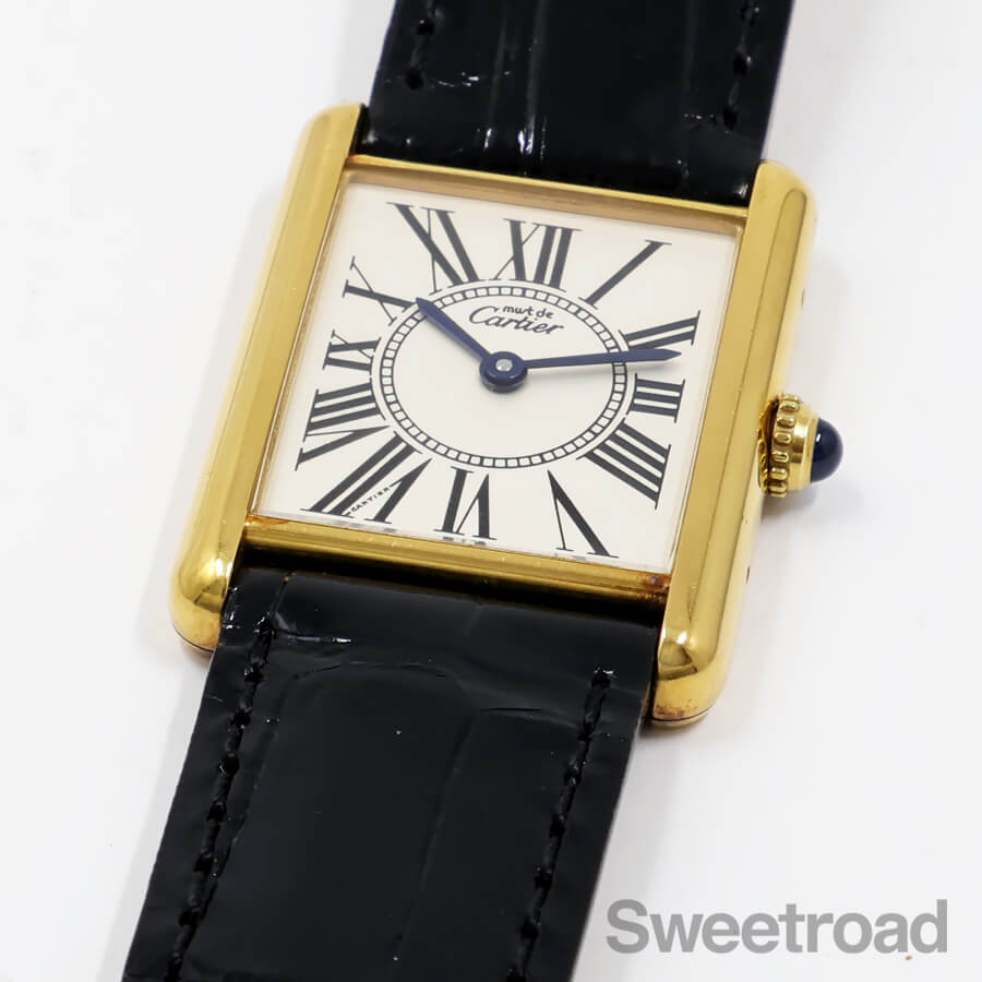 美品 カルティエ マストタンク オパラン KEKO カルティエ マスト タンク オパラン SM Ref.W1005554 1990年代 デプロ