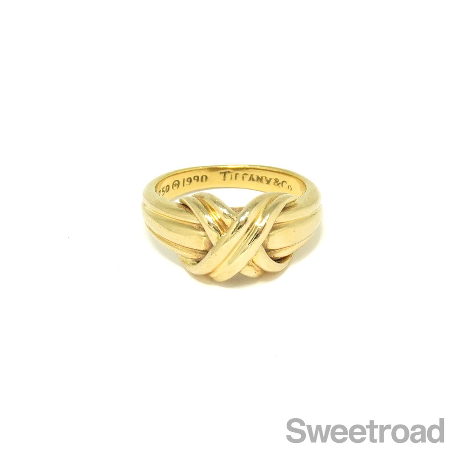 ティファニー シグネチャーリング 10号 18KYG | スイートロード