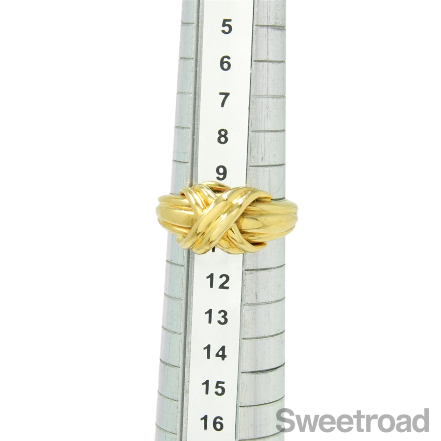 ティファニー シグネチャーリング 10号 18KYG | スイートロード