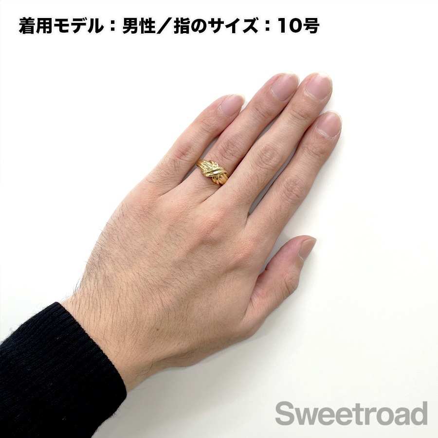 ティファニー シグネチャーリング 10号 18KYG | スイートロード