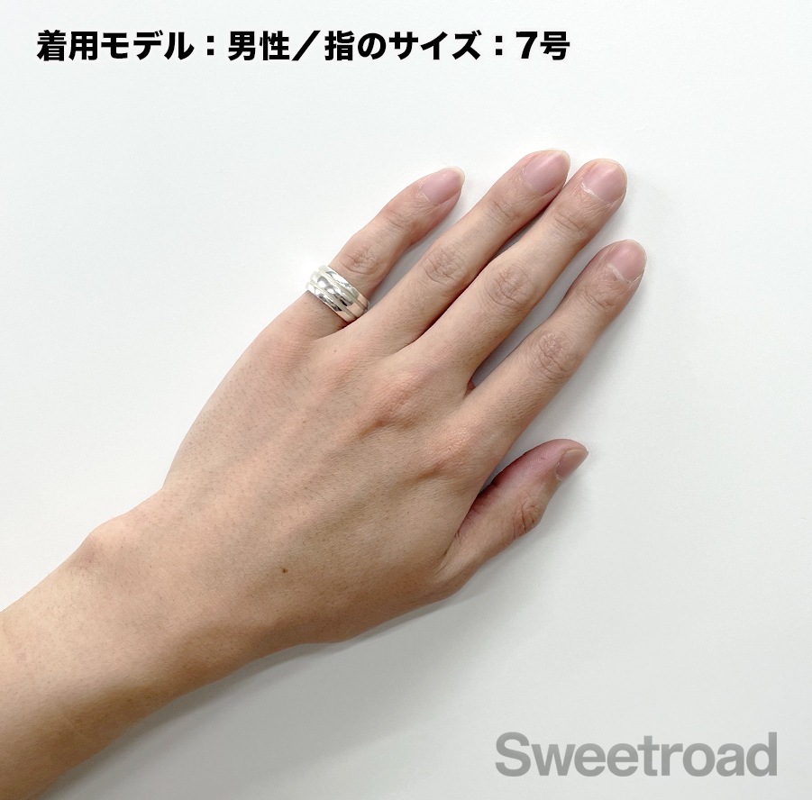 名古屋店限定販売】ティファニー グルーブドダブルラインリング 9号