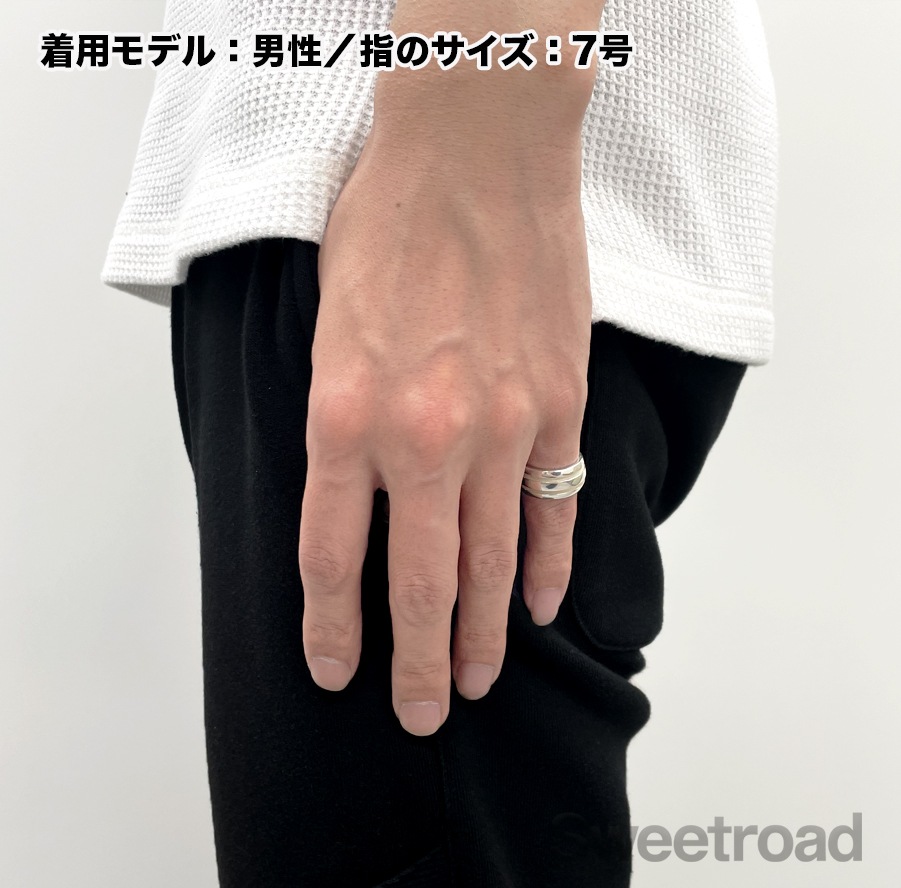 名古屋店限定販売】ティファニー グルーブドダブルラインリング 9号