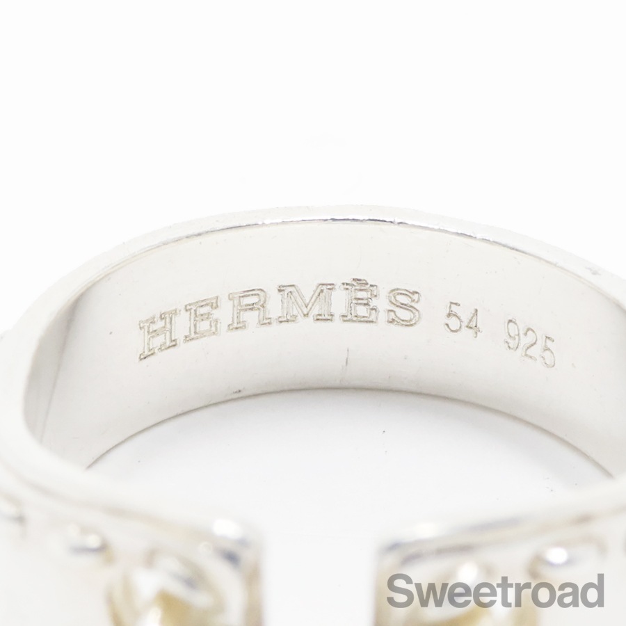 エルメス HERMES メキシコリング 表記サイズ54 SV925 楽天市場】エルメス HERMES リング 指輪 メキシコチェーン
